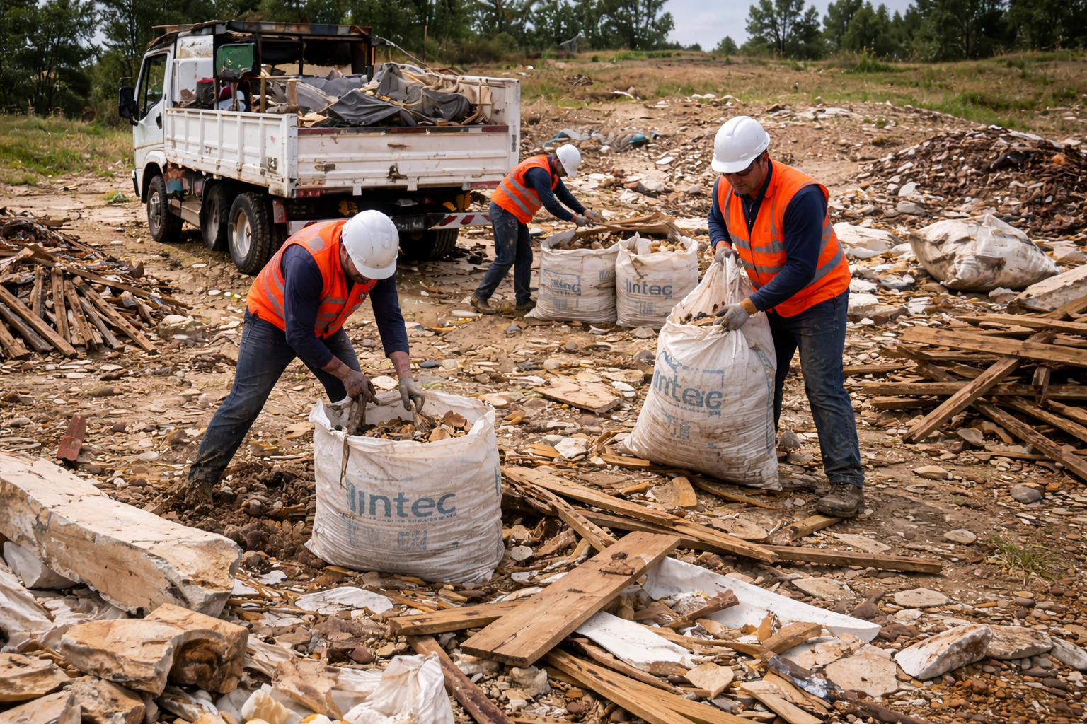Aseo industrial y retiro de residuos en obras